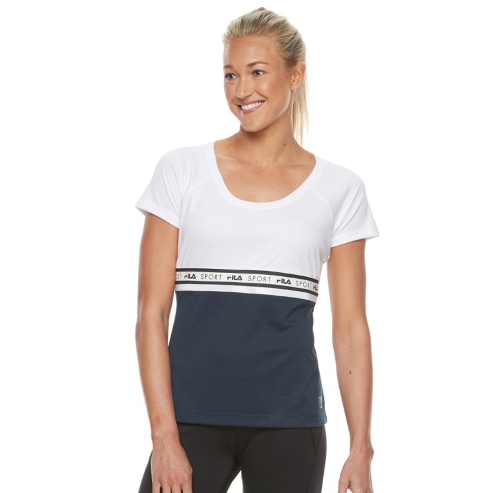 FILA SPORT Raglan Short Sleeve Tee Shirt Women’s XL